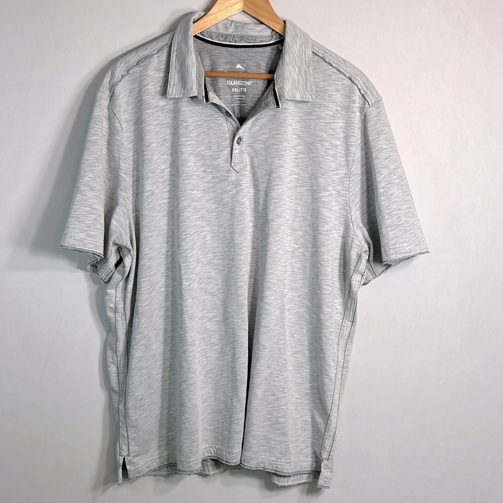 Tommy Bahama Island Zone UPF 30 Raw Edge Polo size XXL